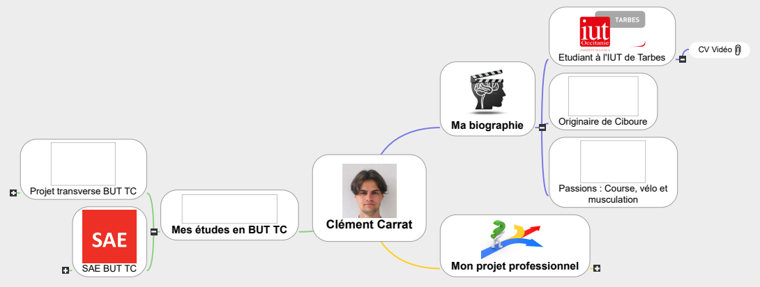 Portfolio 2025 Carrat Clément Mind Maps