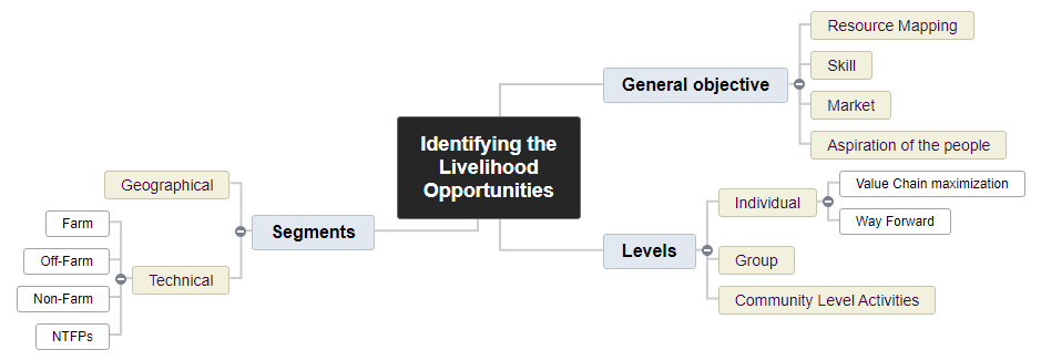 Identifying the Livelihood Opportunities1 WBS